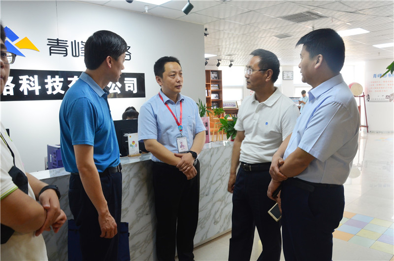 熱烈歡迎安陽市委統(tǒng)戰(zhàn)部副部長李春喜一行蒞臨我司參觀！